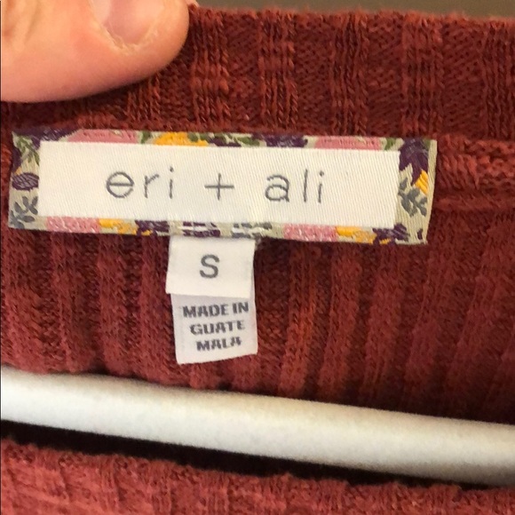 Anthropologie Crimson Sweater: EUC - Picture 4 of 4